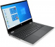 Ноутбук HP. HP Pavilion 14x360 14-dw1011ur 14"(1920x1080 IPS)/Intel Core i5 1135G7(2.4Ghz)/8192Mb/512PCISSDGb/noDVD/Int:Intel Iris Xe  /Cam/WiFi/45WHr/war 1y/Natural Silver/W10 + with LTE