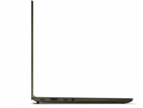Ноутбук Lenovo. Lenovo Yoga Slim7 14IIL05 14"(1920x1080 IPS)/Intel Core i5 1035G4(1.1Ghz)/8192Mb/256SSDGb/noDVD/Int:Intel Iris Plus/Cam/BT/WiFi/60WHr/war 1y/1.4kg/green/W10