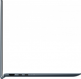 Ноутбук ASUS. ASUS UX435EG-A5049T 14"(1920x1080 (матовый) IPS)/Intel Core i5 1135G7(2.4Ghz)/8192Mb/512PCISSDGb/noDVD/Ext:nVidia GeForce MX450(2048Mb)/Cam/BT/WiFi/war 1y/1.19kg/Pine Grey/W10 + NumberPad /