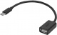 Greenconnect Переходник USB 2.0  Type C  0.15m черный, 28/28 AWG, CM / AF, экран, армированный, морозостойкий