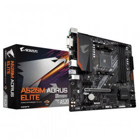 Материнская плата Gigabyte. A520M AORUS ELITE