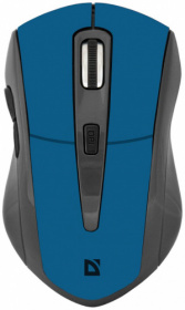 Defender Беспроводная оптическая мышь Accura MM-965 голубой,6кнопок,800-1600dpi 52967