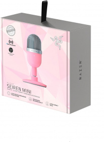 Микрофон Razer Seiren Mini Quartz. Razer Seiren Mini Quartz – Ultra-compact Condenser Microphone