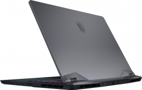 Ноутбук MSI. MSI GE66 Raider 10SGS-254RU 15.6"(1920x1080 (матовый, 240Hz) IPS)/Intel Core i7 10875H(2.3Ghz)/16384Mb/1024PCISSDGb/noDVD/Ext:nVidia GeForce RTX2080 Super Max-Q(8192Mb)/Cam/BT/WiFi/war 2y/2.4kg/Grey/Black/W10