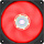 Кулер для корпуса 1 Ватт Cooler Master. Cooler Master Case Cooler SickleFlow 120 Red LED fan, 4pin MFX-B2DN-18NPR-R1
