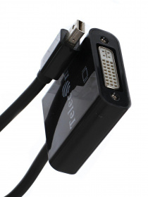 Кабель-переходник Mini DisplayPort (M) -> DVI (F) Telecom (TA6050) VCOM. Кабель-переходник Mini DisplayPort (M) -> DVI (F) Telecom (TA6050)