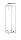 Монтажная стойка двухрамная с разборной рамой 19", 47U, Ш600xВ2217xГ1000мм, с крышей, в разобранном  TRD-476010-R-GY