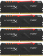 Память оперативная Kingston. Kingston 64GB 2400MHz DDR4 CL15 DIMM (Kit of 4) HyperX FURY RGB