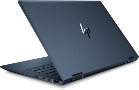 Ноутбук HP. HP Elite Dragonfly x360 13.3"(1920x1080)/Touch/Intel Core i5 8265U(1.6Ghz)/8192Mb/256SSDGb/noDVD/Int:Intel HD Graphics 620/56WHr/war 3y/1.1kg/blue/W10Pro + 400Nit