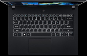 Ноутбук Acer. Acer TravelMate P6 TMP614-51T-G2-75NX  14"(1920x1080 (матовый) IPS)/Touch/Intel Core i7 10510U(1.8Ghz)/16384Mb/512SSDGb/noDVD/Int:Intel HD/Cam/BT/WiFi/war 3y/1.1kg/Black/W10Pro