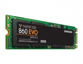 Твердотельный накопитель Samsung. Samsung SSD 500GB 860 EVO, 3D V-NAND MLC, MJX, M.2 SATA 6Gb/s, R550/W520, IOPs 97000