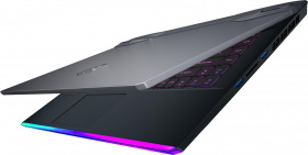 Ноутбук MSI. MSI GE66 Raider 10SGS-254RU 15.6"(1920x1080 (матовый, 240Hz) IPS)/Intel Core i7 10875H(2.3Ghz)/16384Mb/1024PCISSDGb/noDVD/Ext:nVidia GeForce RTX2080 Super Max-Q(8192Mb)/Cam/BT/WiFi/war 2y/2.4kg/Grey/Black/W10