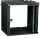 ITK Шкаф LINEA WE 12U 600x650мм дверь стекло черный LWE5-12U67-GF
