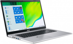 Ноутбук Acer. Acer Aspire 5 A517-52-323C  17.3"(1920x1080 (матовый) IPS)/Intel Core i3 1115G4(3Ghz)/8192Mb/256SSDGb/noDVD/Int:UMA/BT/WiFi/war 3y/2.14kg/silver/W10Pro + HDD upgrade kit