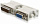 Адаптер переходник Greenconnect GC- CV103, DVI AM 24+5M / VGA AF 15F, медь, пакет GC-CV103