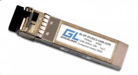 Модуль GIGALINK SFP+, WDM, 10Гбит/с, одно волокно, SM, LC, Tx:1330/Rx:1270 нм, 12 дБ (до 20 км) DDM GL-OT-ST12LC1-1330-1270