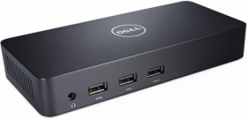 Стыковочная станция D3100 Dell. USB 3.0 Ultra HD Triple Video Docking Station D3100 (HDMI to DVI adapter incl.) 452-BBOT