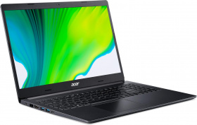 Ноутбук Acer. Acer Aspire A515-44-R88A 15.6"(1920x1080 IPS)/AMD Ryzen 5 4500U(2.3Ghz)/8192Mb/1024SSDGb/noDVD/Int:UMA/Cam/BT/WiFi/war 1y/1.8kg/Black/DOS + HDD upgrade kit
