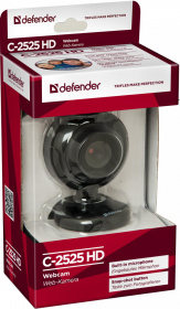 Defender Веб-камера C-2525HD 2 МП, кнопка фото
