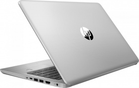 Ноутбук HP. HP 340S G7 14"(1920x1080)/Intel Core i3 1005G1(1.2Ghz)/8192Mb/256SSDGb/noDVD/Int:Intel UHD Graphics/41WHr/war 1y/1.47kg/Asteroid Silver/W10Pro