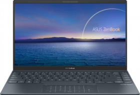 Ноутбук ASUS. ASUS UX425JA-BM036R +bag+cable 14"(1920x1080 (матовый) IPS)/Intel Core i7 1065G7(1.3Ghz)/16384Mb/1024PCISSDGb/noDVD/Int:Intel Iris Plus/Cam/BT/WiFi/war 1y/1.17kg/Pine Grey/W10Pro + Support NumberPad / 90NB0QX1-M04990