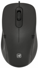 Defender #1 Проводная оптическая мышь MM-930 черный,3 кнопки,1200dpi 52930