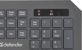 Defender Беспроводной набор Berkeley C-925 RU,черный,мультимедийный USB