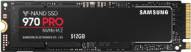 Твердотельный накопитель Samsung. Samsung SSD 512GB 970 PRO, V-NAND 2-bit MLC, Phoenix, M.2 (2280) PCIe Gen 3.0 x4, NVMe 1.3, R3500/W2700,  IOPs 500 000 MZ-V7P512BW