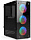корпус для ПК без БП Hiper. CASE HIPER HG-C104RGB ORCUS (ATX, SPCC0.5, USB 3.0+USB2.0, Front 3x120mm RGB Fan, Black) HG-C104RGB