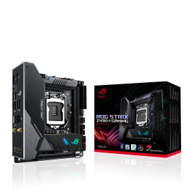Материнская плата ASUS. ROG STRIX Z490-I GAMING