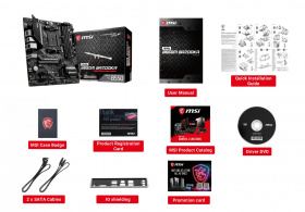 Материнская плата MSI. MAG B550M BAZOOKA