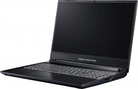Ноутбук Dream Machines. Dream Machines G1660Ti-15RU50 15.6"(1920x1080 WVA 60Hz)/Intel Core i5 10300H(2.5Ghz)/8192Mb/512SSDGb/noDVD/Ext:nVidia GeForce GTX1660Ti(6144Mb)/Cam/BT/WiFi/-/49WHr/war 1y/2.2kg/noOS