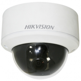 2Мп Купольная вандалозащищенная IP-камера, матрица, 1/3" Progressive Scan CMOS,0.5лк @ F1.2. AGC вкл DS-2CD753F-E