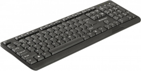 Defender Проводная клавиатура OfficeMate HM-710 RU,черный,полноразмерная USB