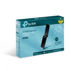 Адаптер Wi-Fi TP-Link. AC1300 High Gain Wi-Fi USB Adapter, USB 3.0, External  antenna