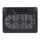 Подставка для ноутбука STM IP23. STM Laptop Cooling IP23 Black (17,3"", 2x(125x125),  plastic+metal mesh)