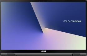 Ноутбук ASUS. ASUS UX463FA-AI043T flip Touch +stylus+bag+cable XMAS 14"(1920x1080 IPS)/Touch/Intel Core i5 10210U(1.6Ghz)/8192Mb/256SSDGb/noDVD/Int:Intel UHD Graphics 620/Cam/BT/WiFi/war 1y/1.4kg/Gun Grey/W10 + ScreenPad