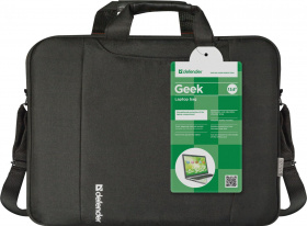 Defender Сумка для ноутбука Geek 15.6" черный, карман