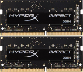 Память оперативная Kingston. Kingston 32GB 2933MHz DDR4 CL17 SODIMM (Kit of 2) HyperX Impact HX429S17IB2K2/32