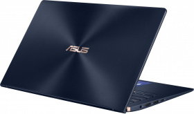 Ноутбук ASUS. ASUS UX434FQ-AI116T Touch  +bag+cable 14"(1920x1080 IPS)/Touch/Intel Core i7 10510U(1.8Ghz)/16384Mb/1024SSDGb/noDVD/Ext:nVidia GeForce MX350(2048Mb)/Cam/BT/WiFi/war 1y/1.49kg/Royal Blue/W10 + ScreenPad