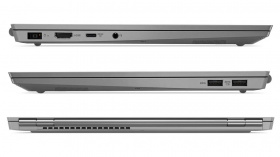 Ноутбук Lenovo. Lenovo ThinkBook 13s-IML 13.3FHD_IPS_AG_300N_N/ CORE_I7-10510U_1.8G_4C_MB/ 8GB DDR4 2666/ 512GB_M.2_2242_NVME_TLC/ / Интегрированная графика/ Wi-Fi 2x2 AX + BT/ FPR/ 4-cell 45 Вт/ч/ 1 x USB 3.1 always on, 1 x USB 3.1,  1 x USB Type-C 3.1 (