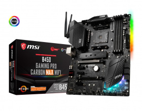 Материнская плата MSI. B450 GAMING PRO CARBON MAX WIFI