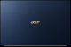 Ноутбук Acer. Acer Swift 5 SF514-54T-72ML  14"(1920x1080 (матовый) IPS)/Touch/Intel Core i7 1065G7(1.3Ghz)/16384Mb/1024SSDGb/noDVD/Int:Intel HD/Cam/BT/WiFi/war 3y/0.99kg/Blue/W10Pro