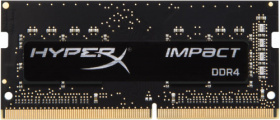Память оперативная Kingston. Kingston 8GB 2400MHz DDR4 CL14 SODIMM HyperX Impact HX424S14IB2/8