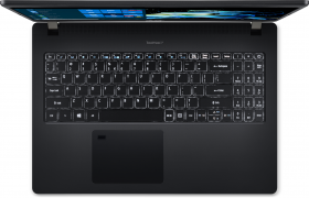 Ноутбук Acer. Acer TravelMate P2 TMP215-52-50DA  15.6"(1920x1080 (матовый) IPS)/Intel Core i5 10210U(1.6Ghz)/8192Mb/512SSDGb/noDVD/Int:Intel HD/Cam/BT/WiFi/war 3y/1.8kg/Black/W10Pro + Fingerprint reader