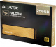 Твердотельный накопитель ADATA. ADATA FALCON SSD 256GB, 3D TLC, M.2 (2280), PCIe Gen 3.0 x4, NVMe, R3000/W900, TBW 150