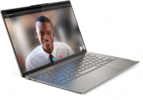 Ноутбук Lenovo. Lenovo Yoga S940-14IIL 14"(3840x2160)/Intel Core i5 1035G4(1.1Ghz)/16384Mb/512SSDGb/noDVD/Int:Intel Iris Plus/Cam/BT/WiFi/52WHr/war 1y/1.2kg/grey/W10