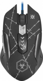 Defender Проводная игровая мышь Forced GM-020L оптика,6кнопок,800-3200dpi 52020