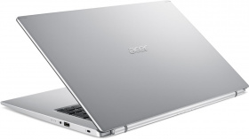 Ноутбук Acer. Acer Aspire 5 A517-52-323C  17.3"(1920x1080 (матовый) IPS)/Intel Core i3 1115G4(3Ghz)/8192Mb/256SSDGb/noDVD/Int:UMA/BT/WiFi/war 3y/2.14kg/silver/W10Pro + HDD upgrade kit