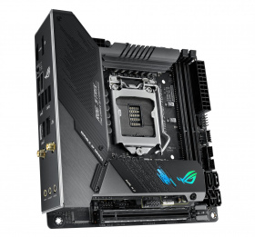 Материнская плата ASUS. ROG STRIX Z490-I GAMING